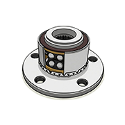 Wheel hub bearing assembly